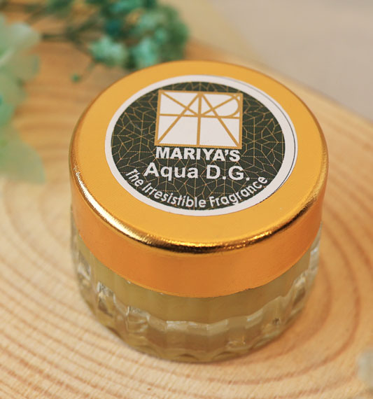 Mariya's Solid Perfume Aqua DG 15gm Glass Jar
