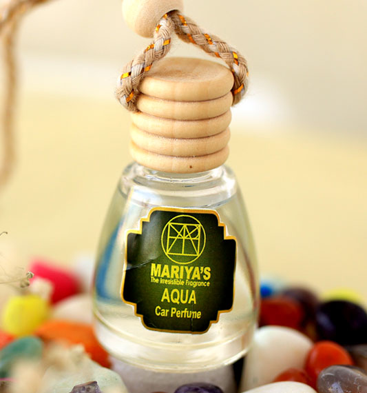Mariya's Aqua 12ml Glass Car Perfume
