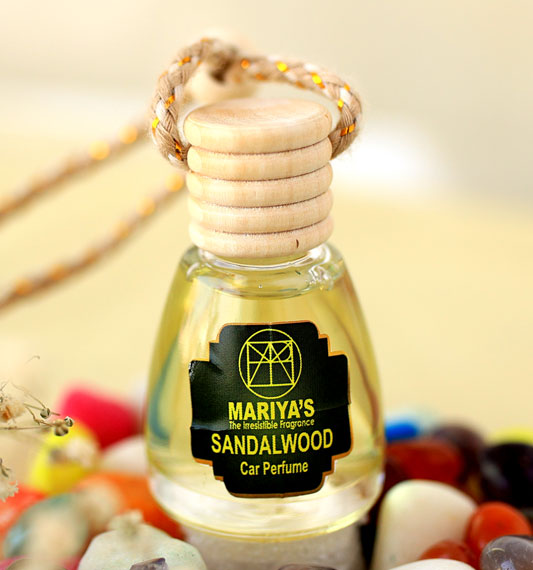 Mariya's Sandalwood 12ml Glass Car Perfume