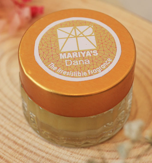 Mariya's Solid Perfume Dana 15gm Glass Jar