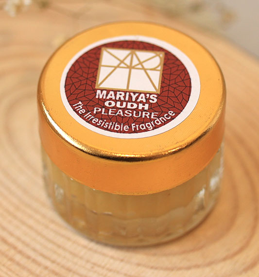 Mariya's Solid Perfume Oudh for Pleasure 15gm Glass Jar