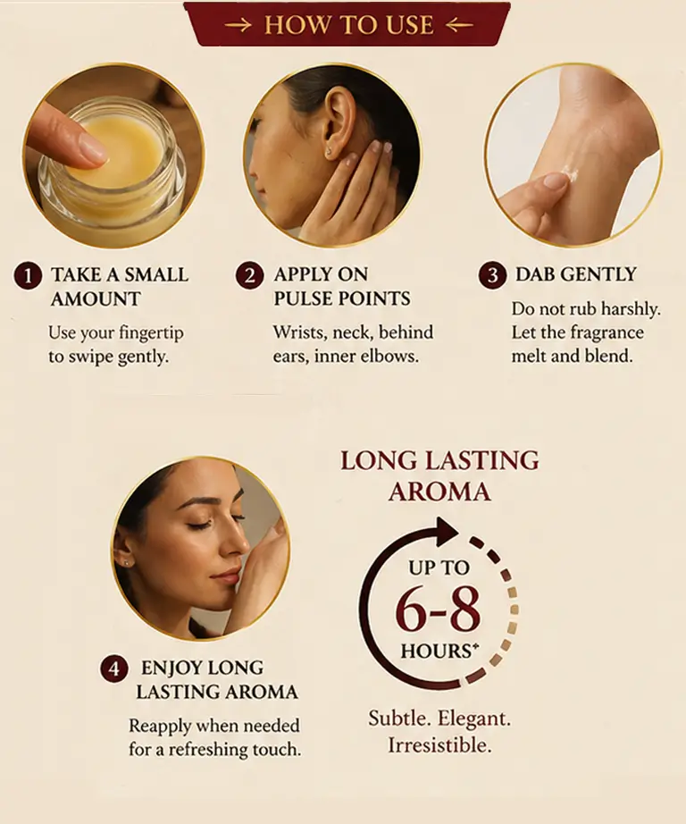How to use Mariyas Solid Perfume